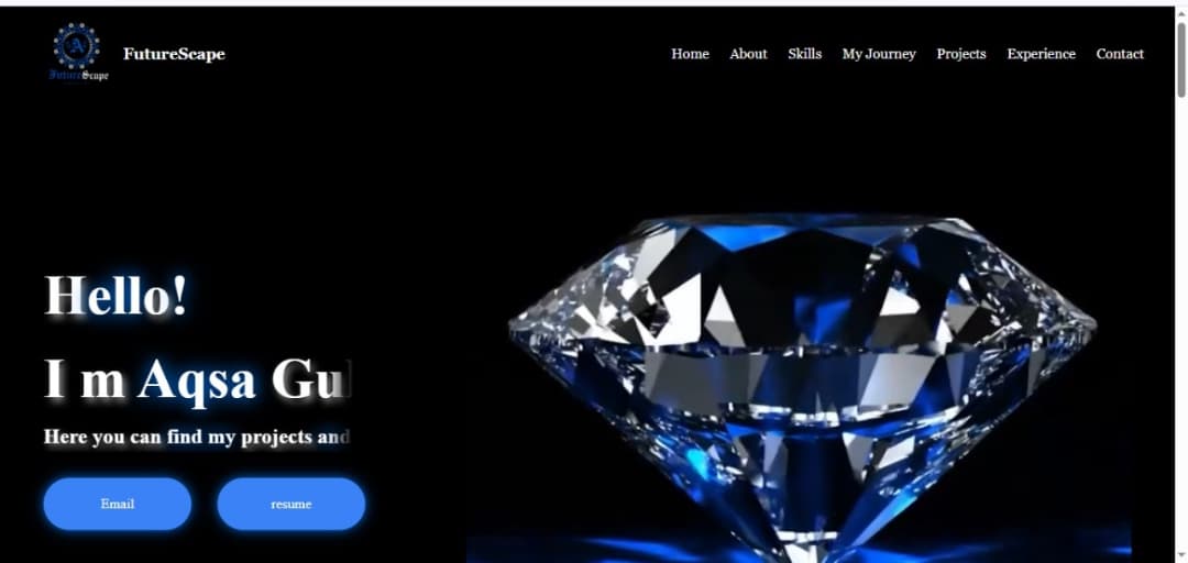 Portfolio Next.js Diamond